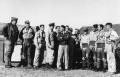 No 77 Squadron Association Williamtown photo gallery - Pilots involved with the first Air Defence Course conducted after the commissioning of 1 CRU, Brookvale.  (J A Treadwell)